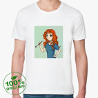 Мужская футболка органик