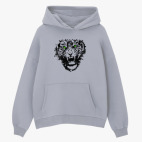 Толстовка худи оверсайз