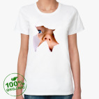 Женская футболка органик