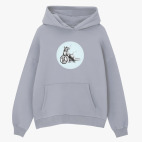 Толстовка худи оверсайз