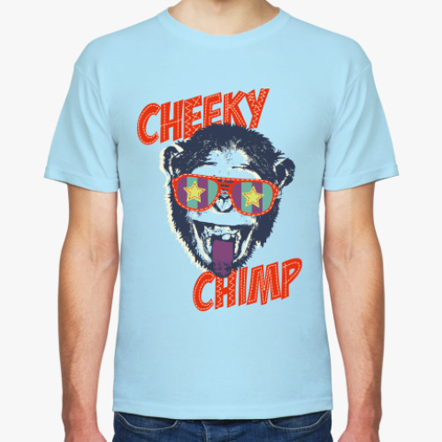 Футболка с принтом Cheeky Chimp