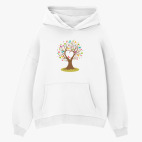 Толстовка худи оверсайз