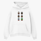 Толстовка худи оверсайз