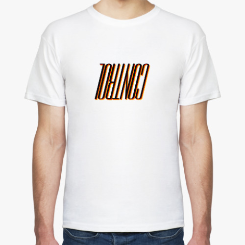 Футболка с принтом Control