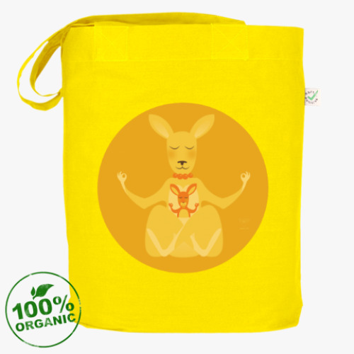 Сумка шоппер с принтом  Animal Zen: K is for Kangaroo