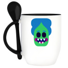 Кружка с ложкой