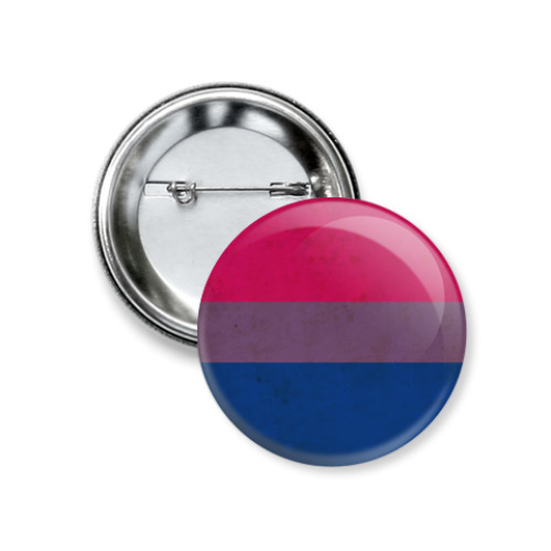 Значок 37мм с принтом Bisexual