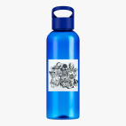 Прозрачная спортивная бутылка