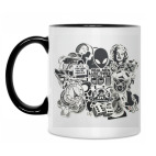 Кружка двухцветная