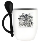 Кружка с ложкой