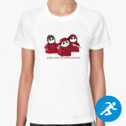 Женская спортивная футболка