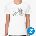 Женская спортивная футболка