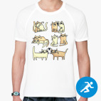 Мужская спортивная футболка