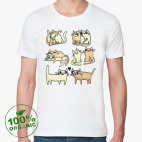 Мужская футболка органик