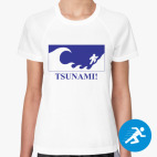 Женская спортивная футболка