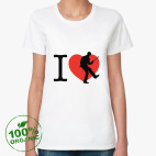 Женская футболка органик