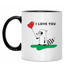 Кружка двухцветная