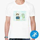 Мужская спортивная футболка