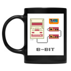 Кружка цветная UV-DTF