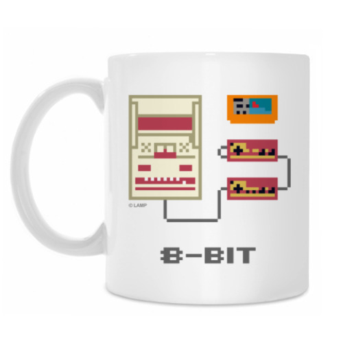 Кружка с принтом 8—bit