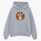 Толстовка худи оверсайз