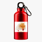 Металлическая бутылка 400 мл UV-DTF