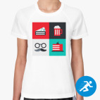 Женская спортивная футболка