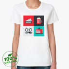 Женская футболка органик