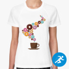 Женская спортивная футболка