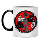 Кружка двухцветная