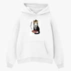 Толстовка худи оверсайз