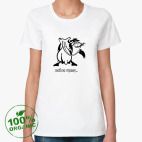 Женская футболка органик