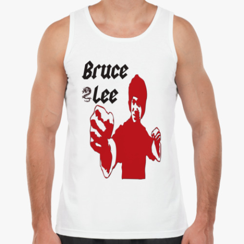 Майка с принтом Брюс Ли