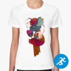 Женская спортивная футболка