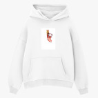 Толстовка худи оверсайз