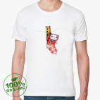 Мужская футболка органик