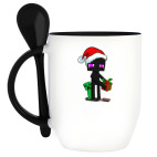 Кружка с ложкой