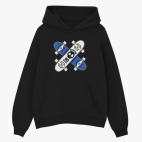 Толстовка худи оверсайз