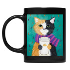 Кружка цветная UV-DTF