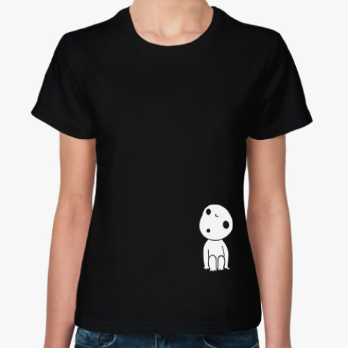 Женская футболка с принтом Тоторо