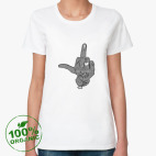 Женская футболка органик