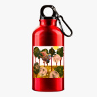 Металлическая бутылка 400 мл UV-DTF