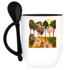 Кружка с ложкой