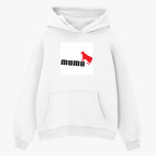 Толстовка худи оверсайз