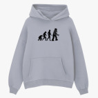 Толстовка худи оверсайз