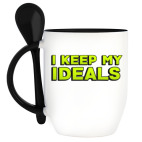 Кружка с ложкой