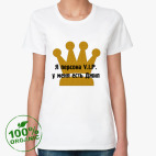 Женская футболка органик