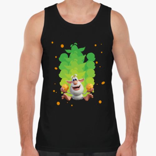 Майка с принтом Скользящий Буба