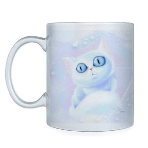 Кружка с принтом Глаза, взор, взгляд