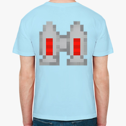 Футболка с принтом Minecraft - I can fly in the sky